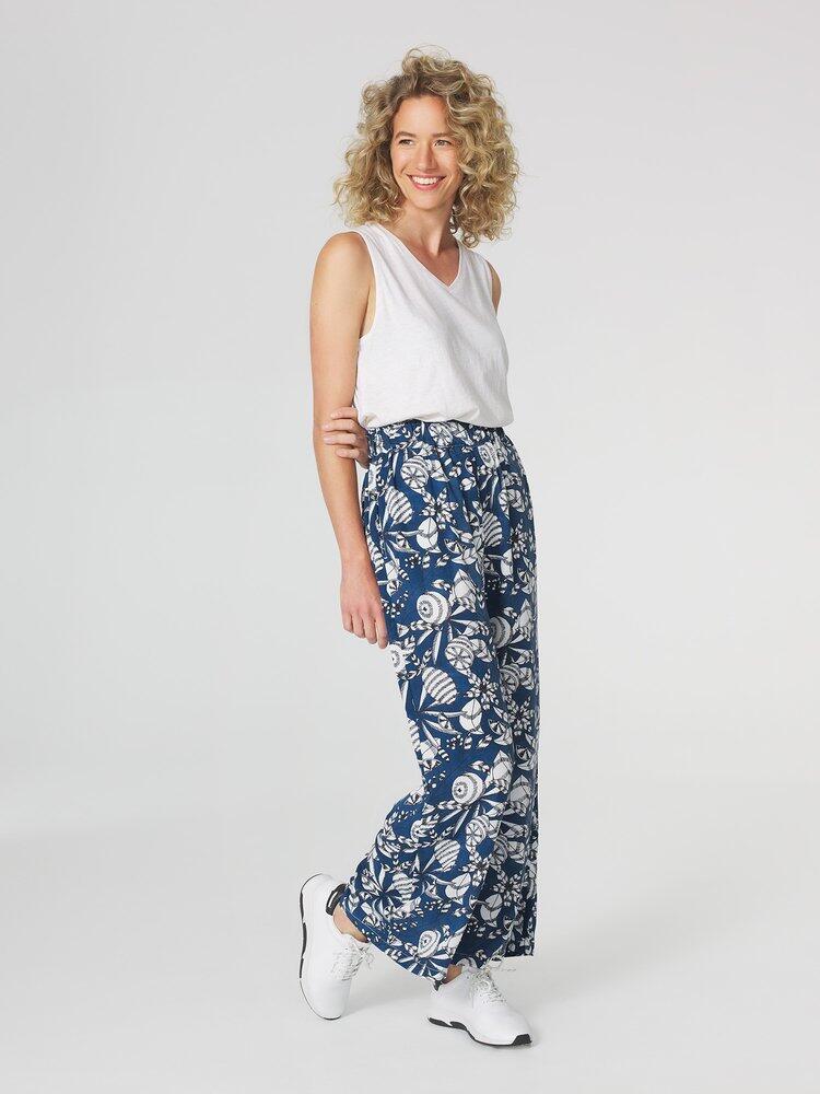 Pantalon Femme - JANIEPAN Bleu Marine 4/5