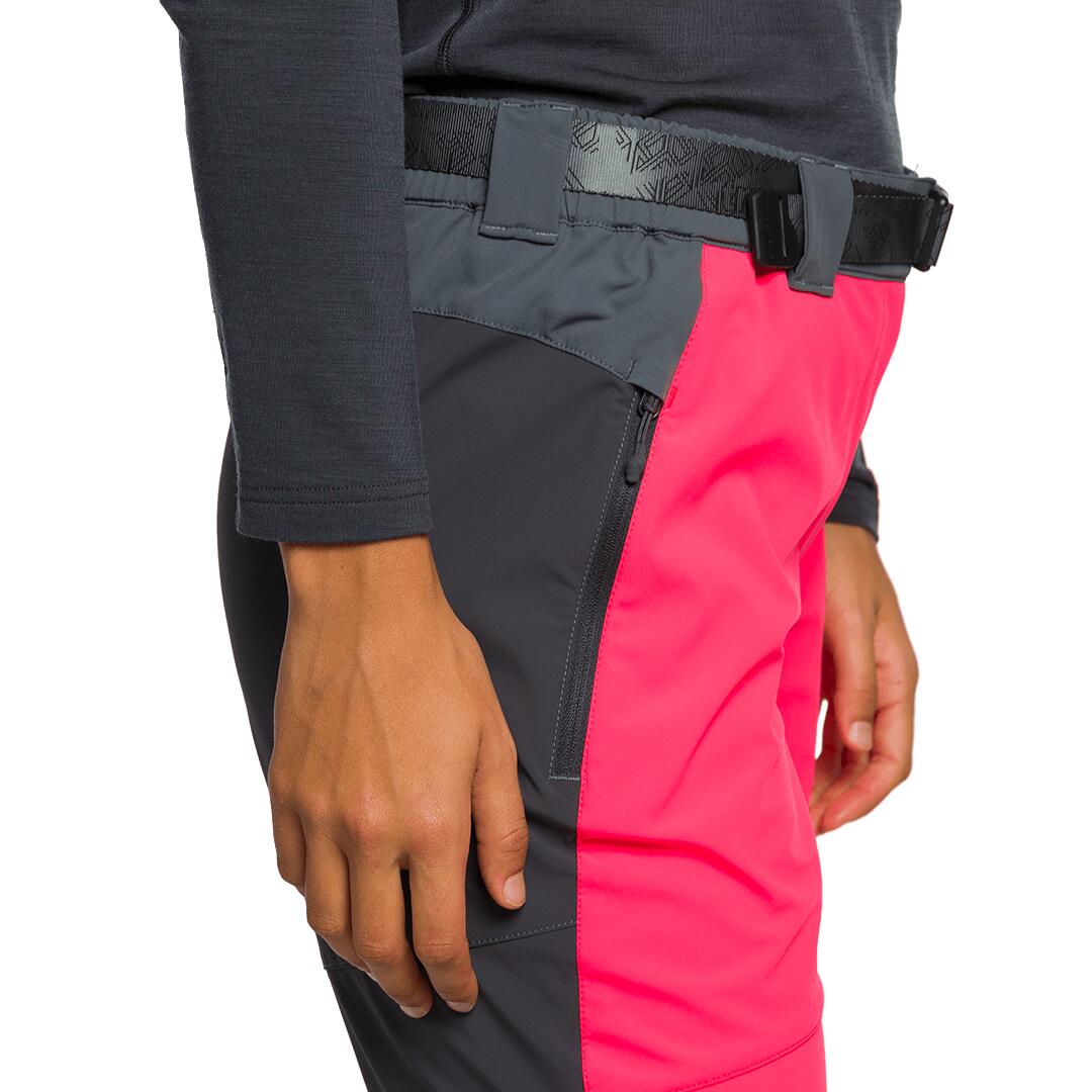 Pantalón para Mujer Trangoworld Presule Gris/Rosa/Gris 6/7