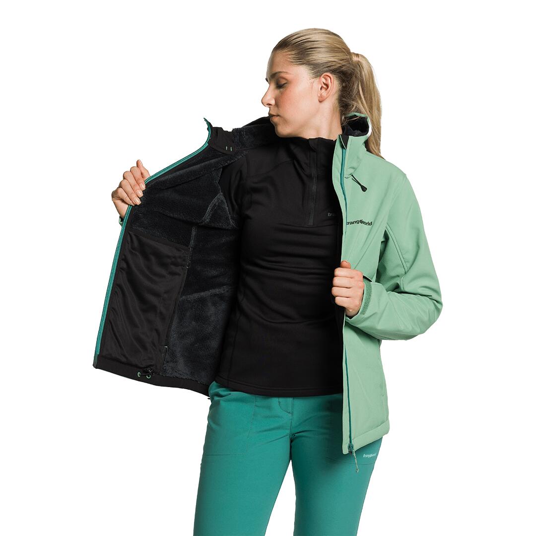 Softshell para Mujer Trangoworld Broome Verde 7/7
