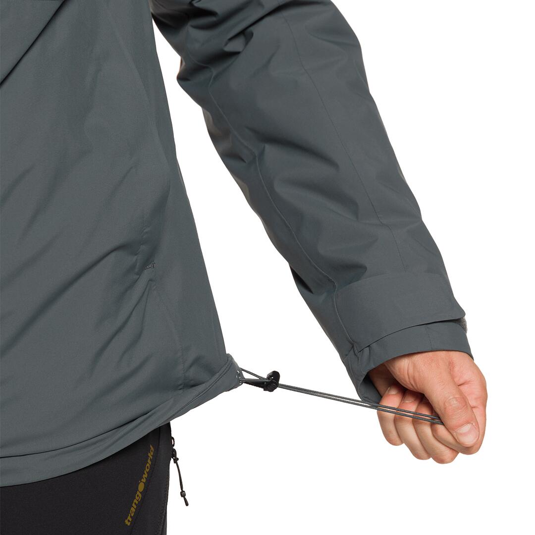 Chaqueta para Hombre Trangoworld Balerna termic Gris Impermeable 5/7