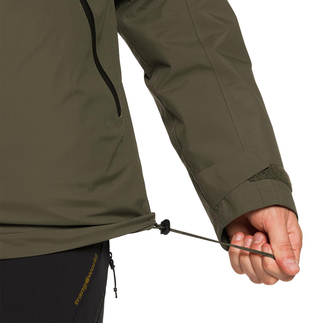 Veste hardshell Trangoworld Salama - Vert, Taille XL 5/7
