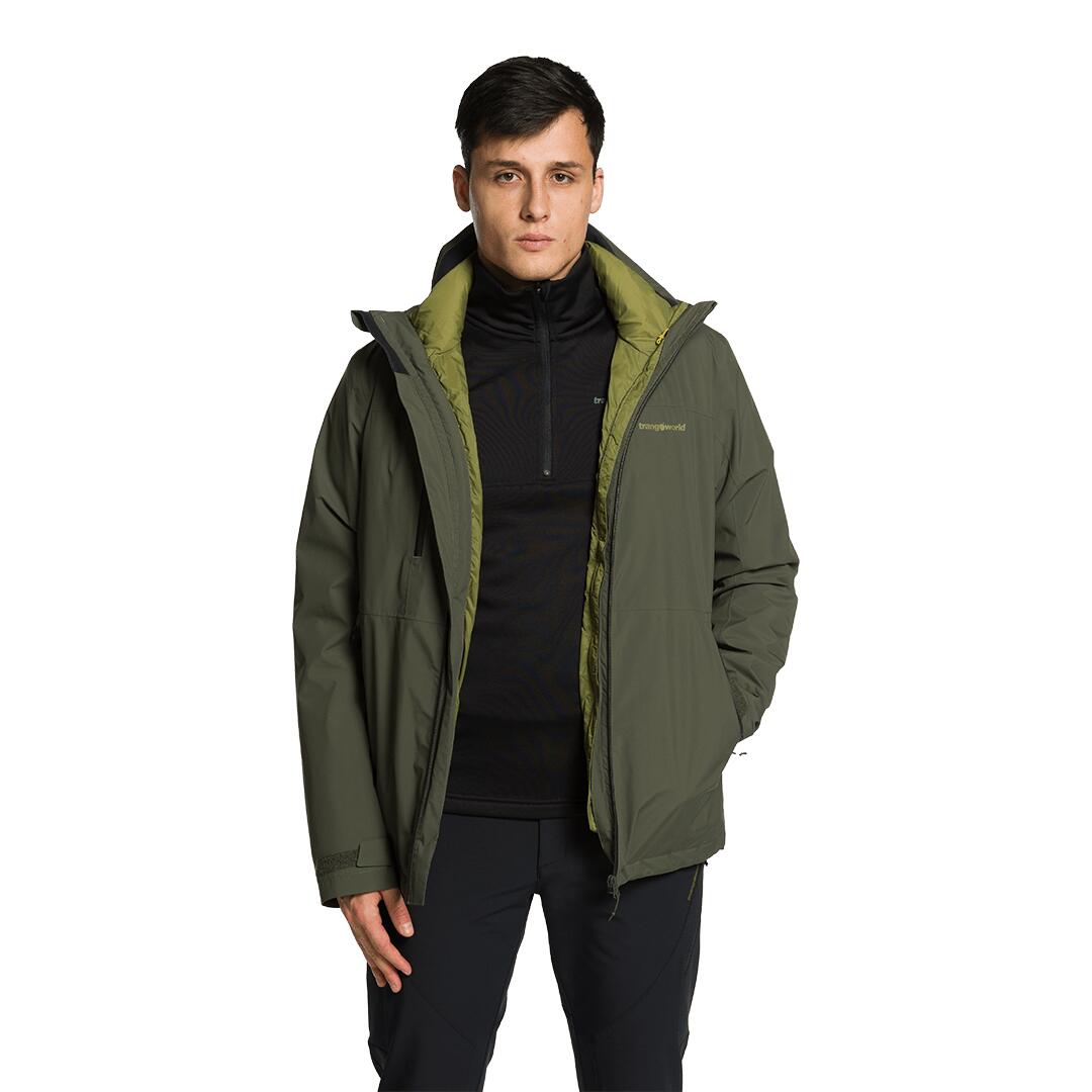 Veste hardshell Trangoworld Salama - Vert, Taille XL 4/7