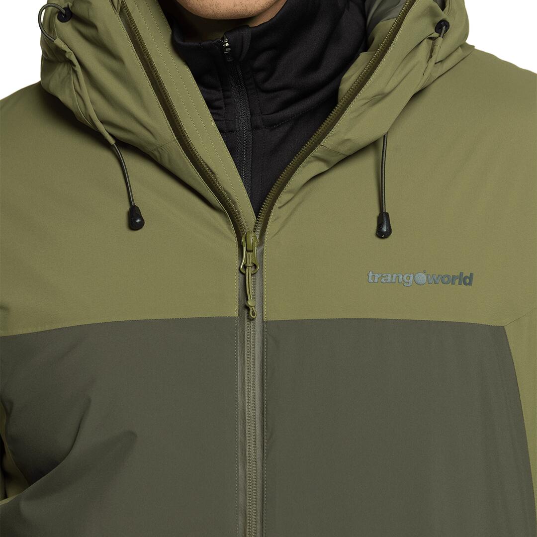 Chaqueta para Hombre Trangoworld Granby termic Verde/Verde Impermeable 6/7