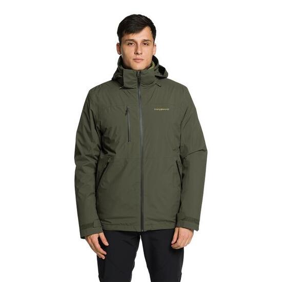 Chaqueta 3 en 1 para Hombre Trangoworld Salama complet Negro/Negro Impermeable