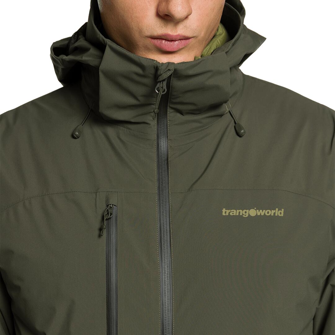 Veste hardshell Trangoworld Salama - Vert, Taille XL 6/7