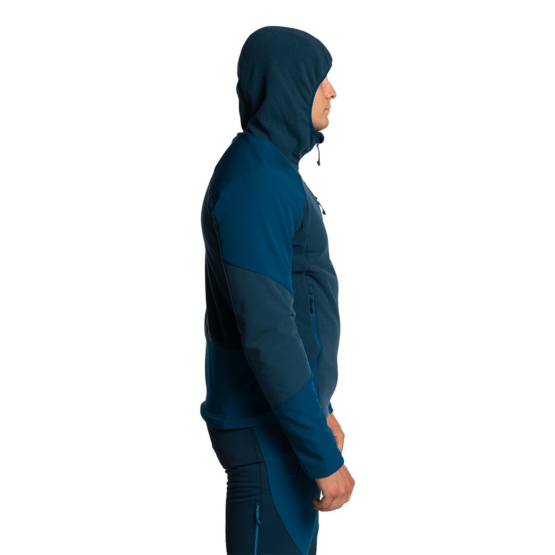 Forro polar para Hombre Trangoworld Guilin Azul 3/5