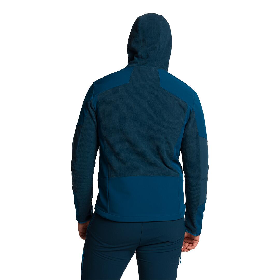 Forro polar para Hombre Trangoworld Guilin Azul 2/5