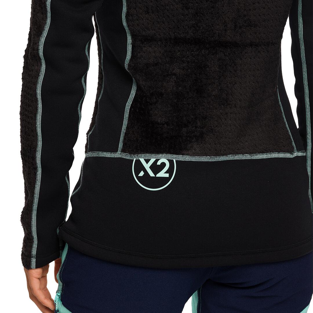Forro polar para Mujer Trangoworld Trx2 loft wm evo Negro/Negro 4/7