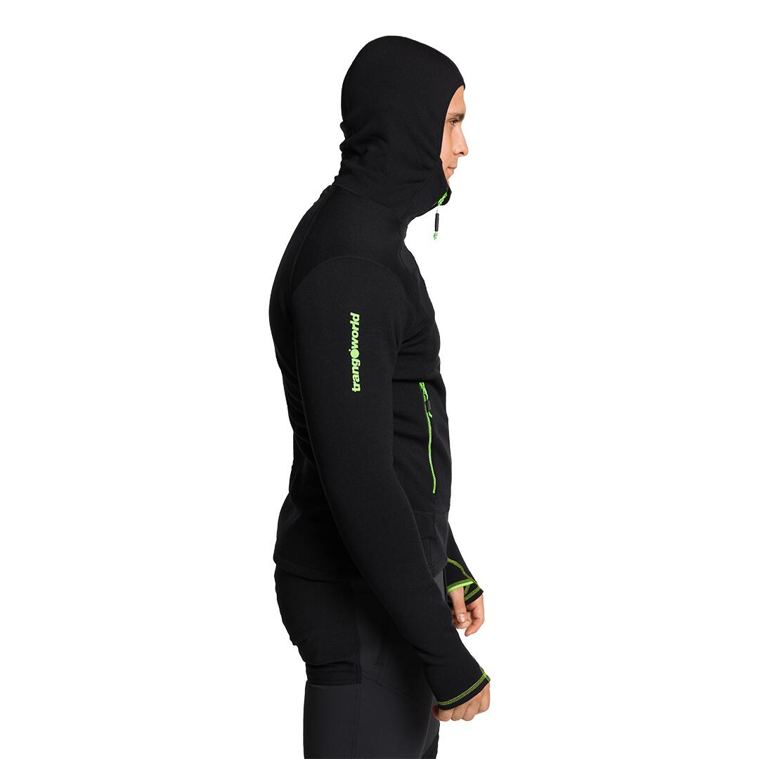 Forro polar para Hombre Trangoworld Trx2 stretch evo Negro 3/5