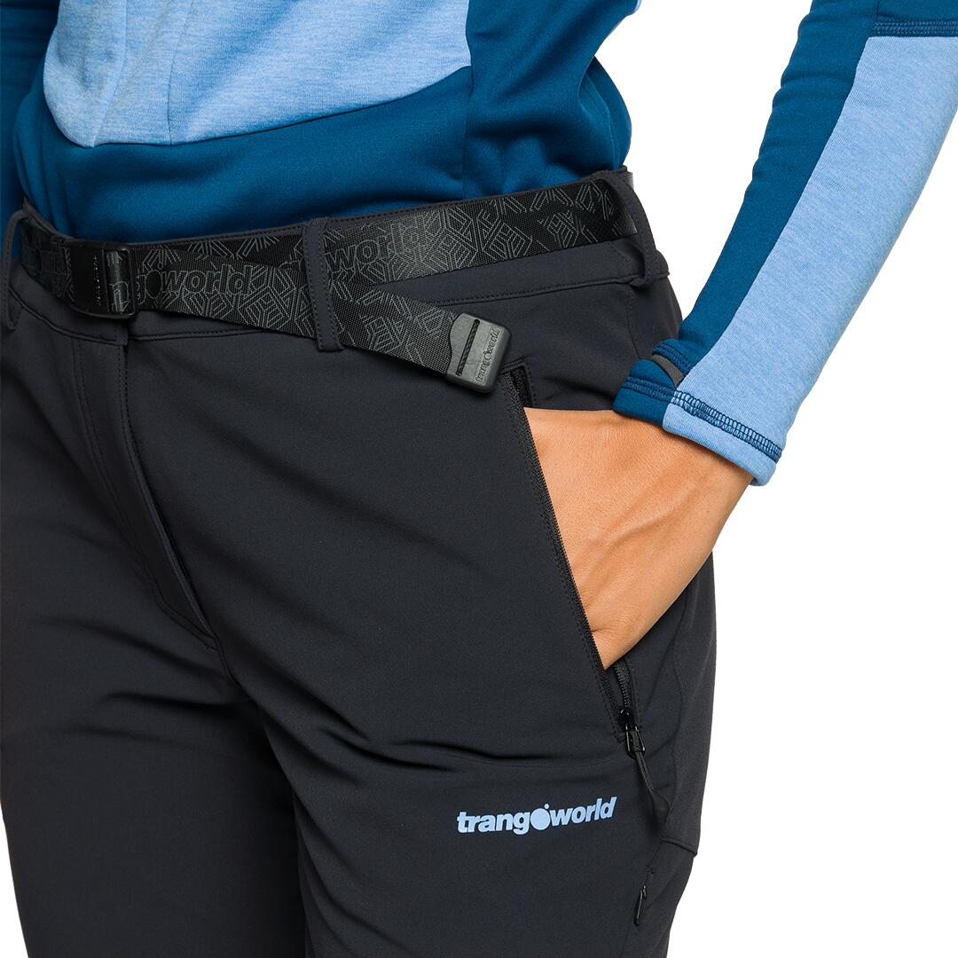Pantalón para Mujer Trangoworld Dunai v02 Negro 6/7