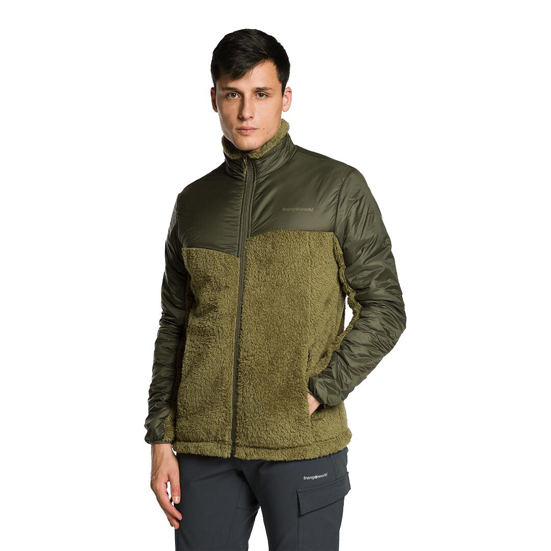 Forro polar para Hombre Trangoworld Balzar Verde/Verde 3/5