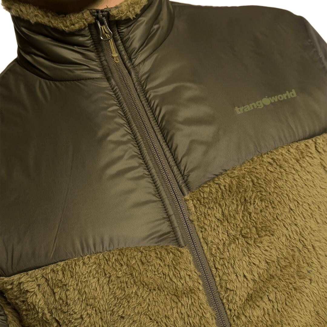 Forro polar para Hombre Trangoworld Balzar Verde/Verde 5/5