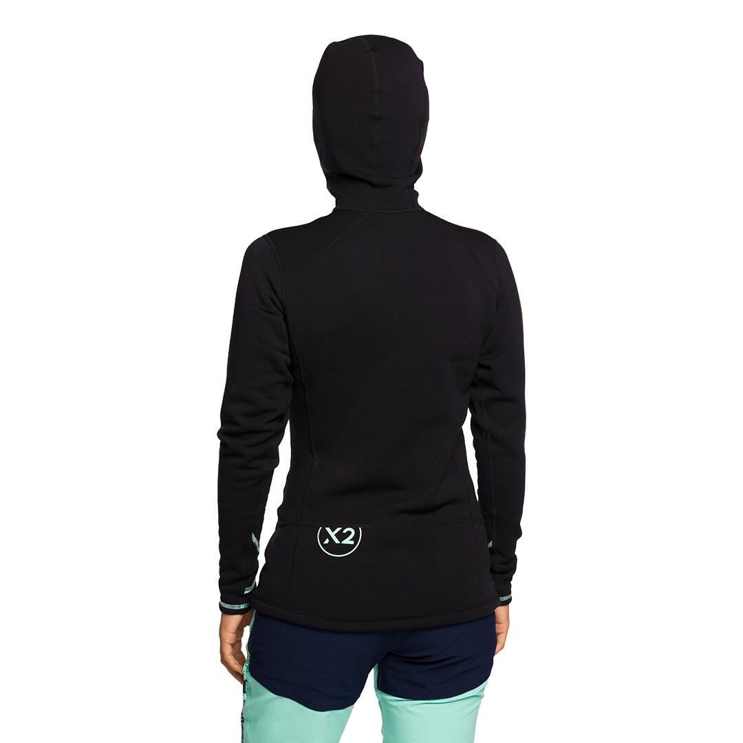 Forro polar para Mujer Trangoworld Trx2 stretch wm evo Negro 2/7