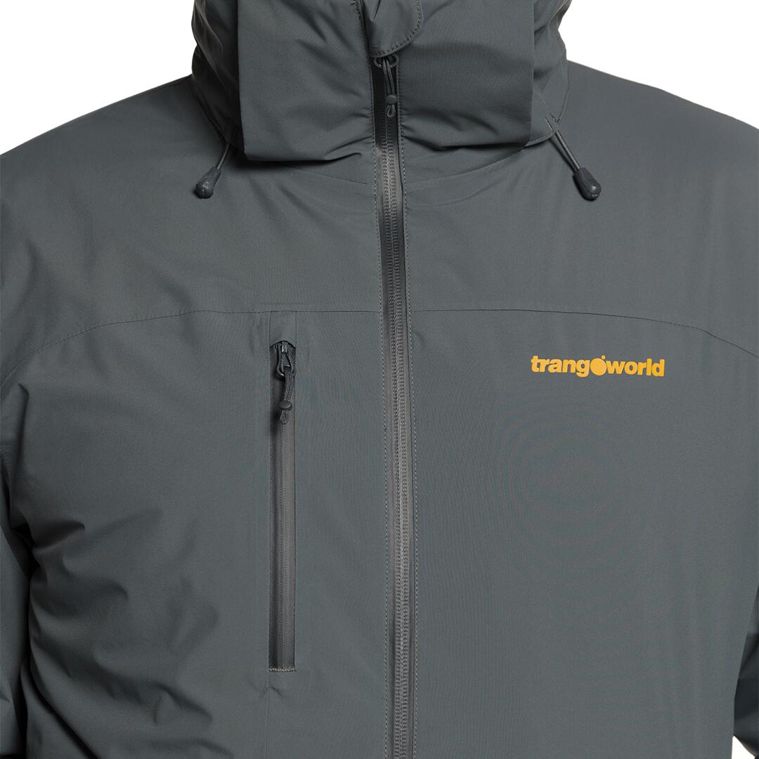 Chaqueta 3 en 1 para Hombre Trangoworld Salama complet Gris/Gris Impermeable 7/7