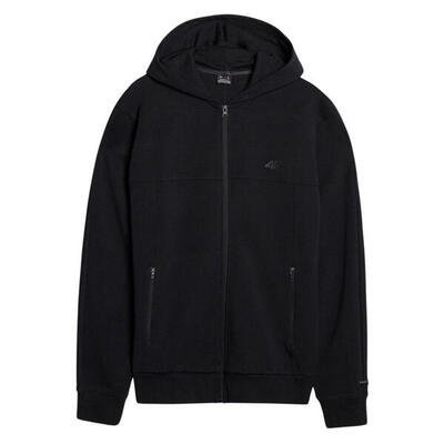 Heren wss25tswsm1537 hoodie met volledige rits (zwart)