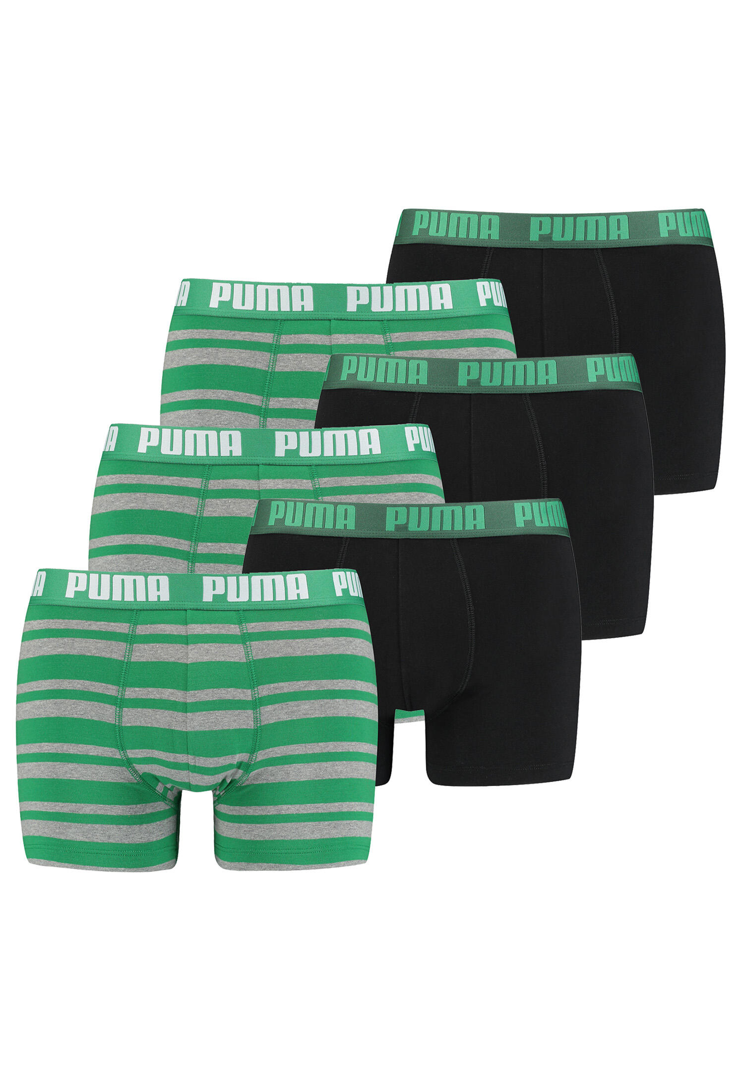 PUMA BOXERS 6 er Pack Puma Boxer Boxershorts Men Herren Unterhose Pant Unterwäsche
