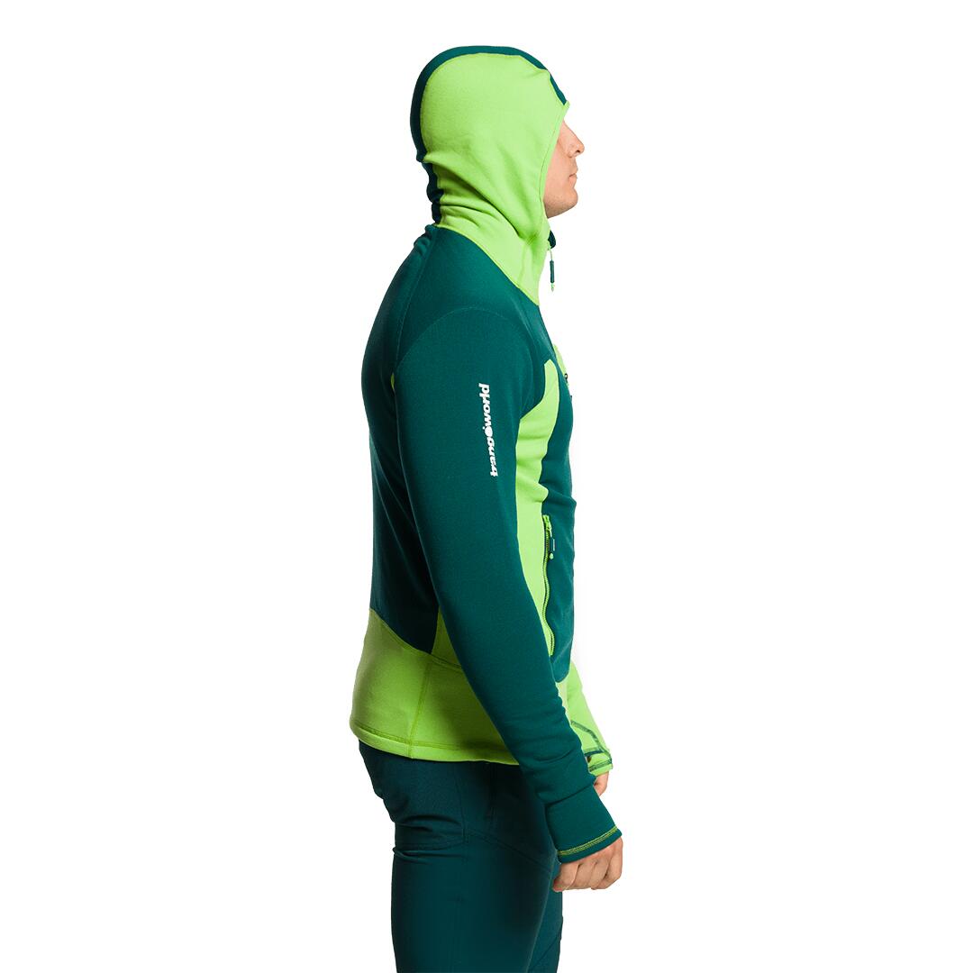 Forro polar para Hombre Trangoworld Trx2 stretch evo Verde 3/5