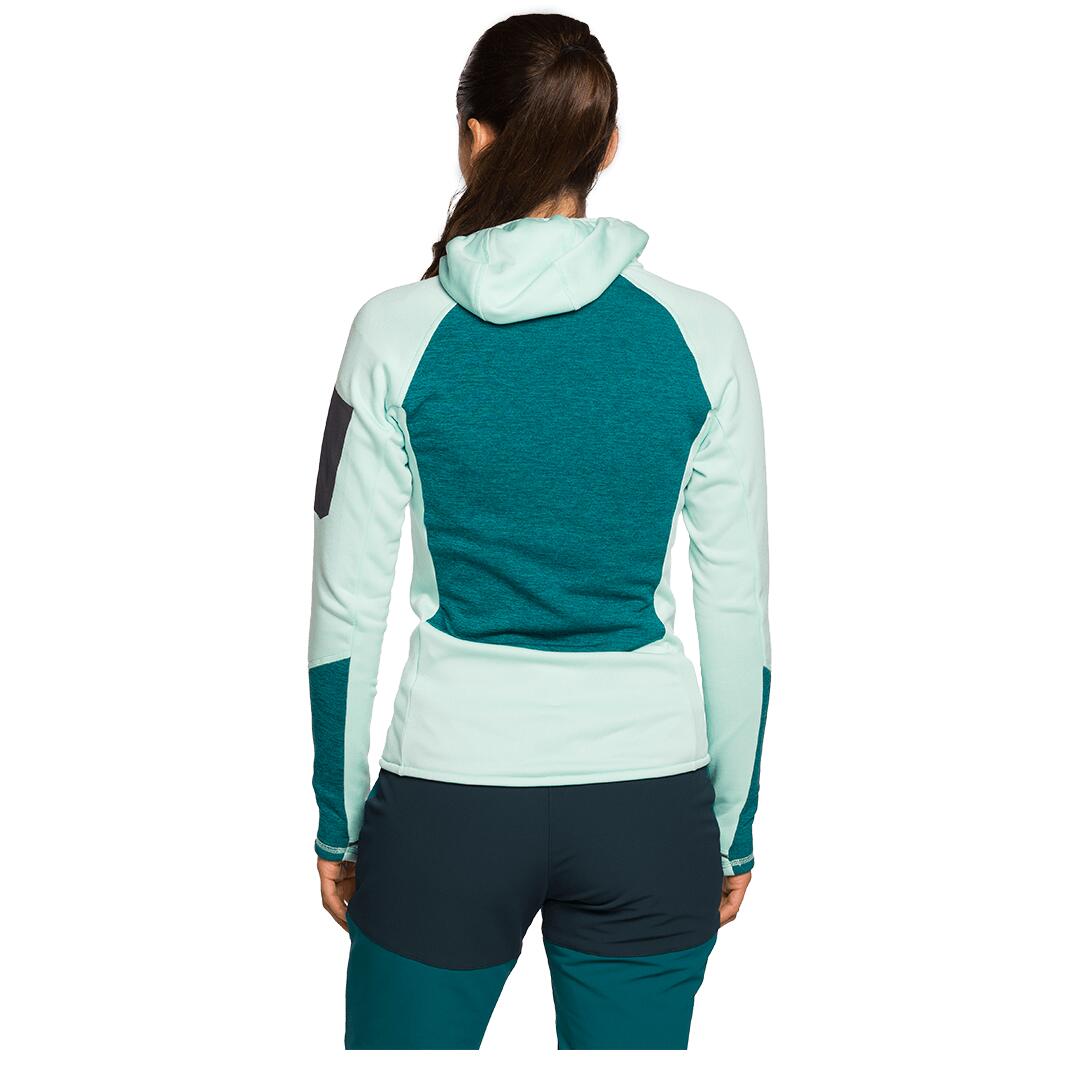 Forro polar para Mujer Trangoworld Vosges Verde/Verde/Gris 2/4
