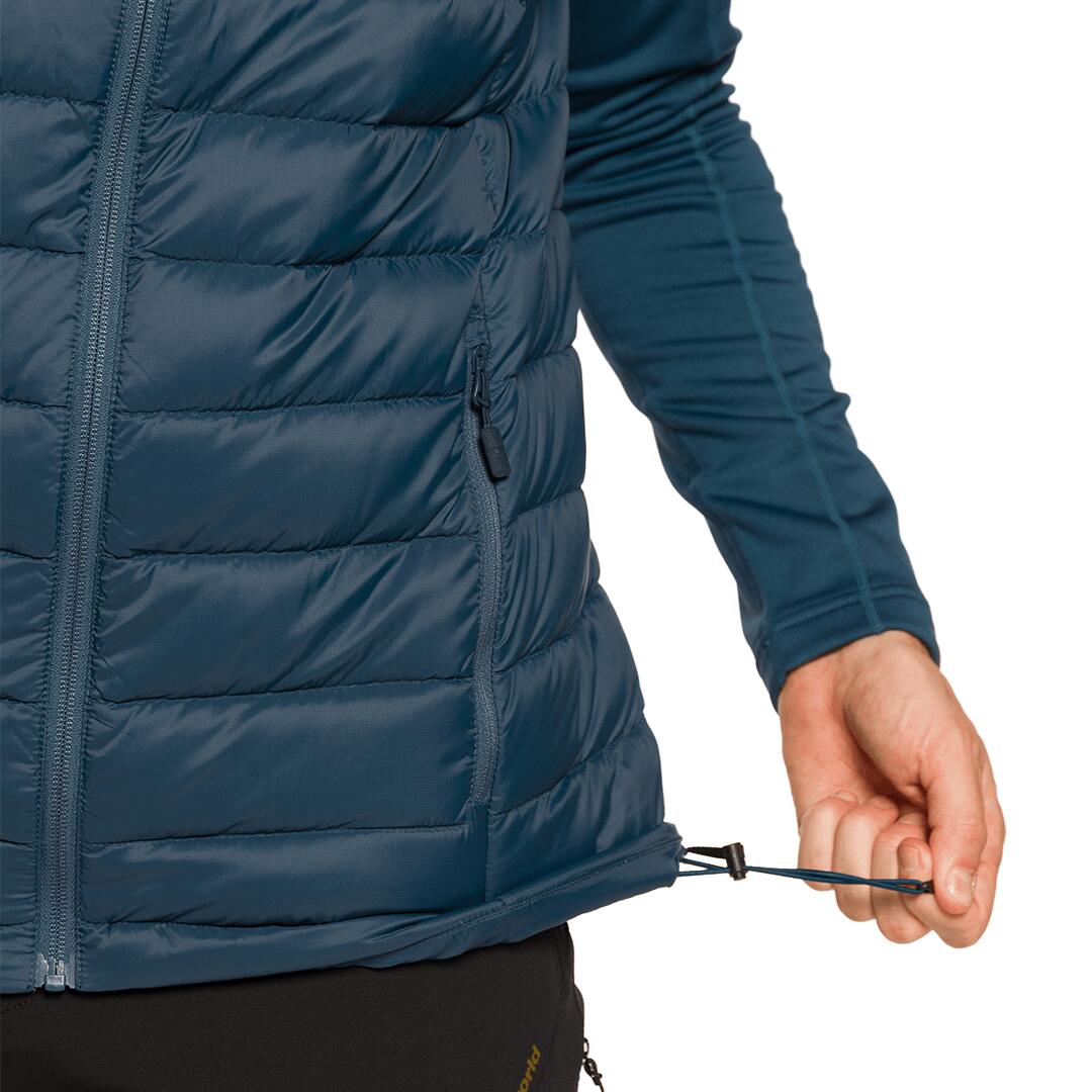 Chaleco para Hombre Trangoworld Otal dc Azul 90g 600cuin 5/6