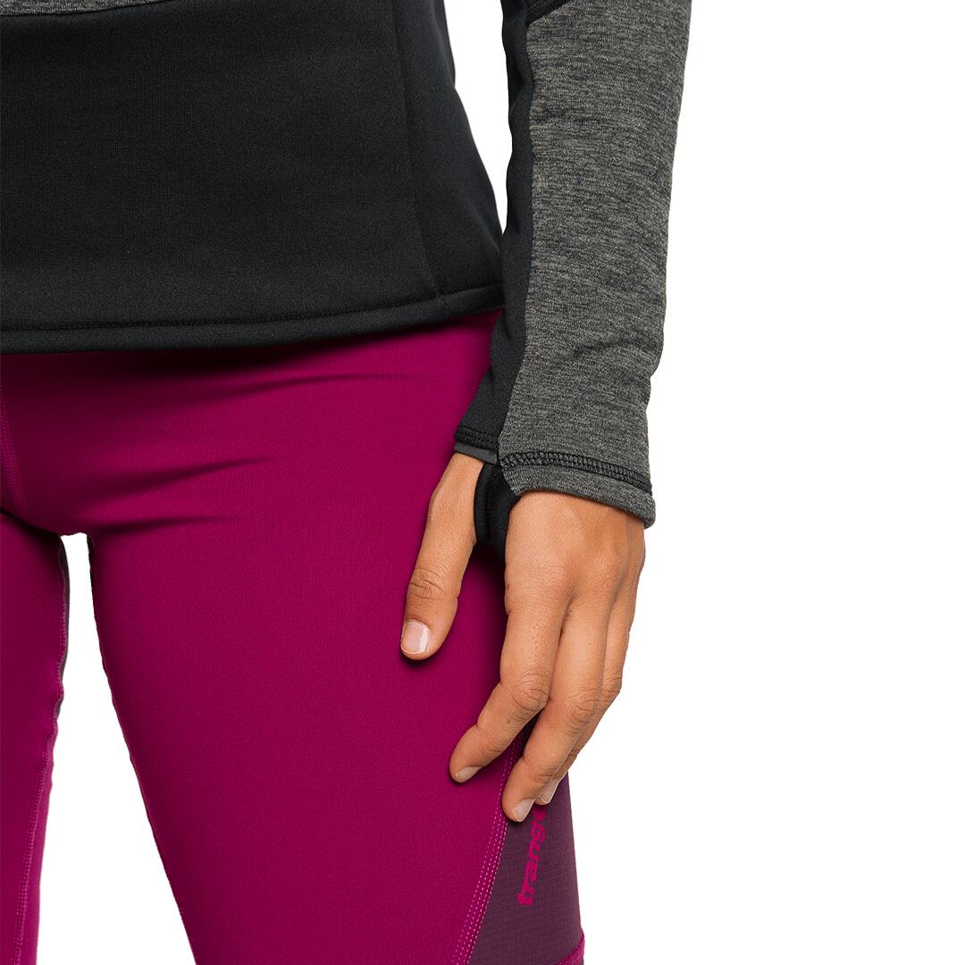 Jersey para Mujer Trangoworld Brenta Negro/Gris 4/7