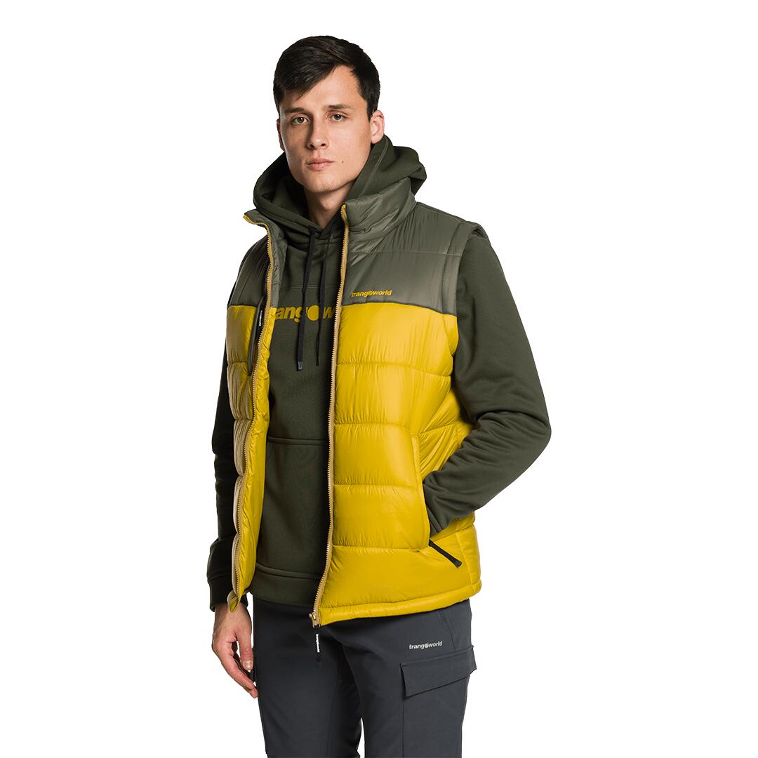 Chaleco para Hombre Trangoworld Warren Amarillo/Verde 3/6
