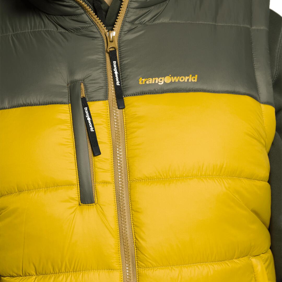 Chaleco para Hombre Trangoworld Warren Amarillo/Verde 5/6