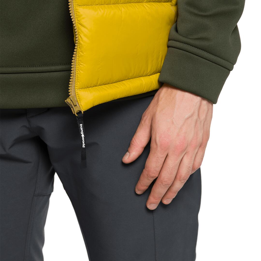 Chaleco para Hombre Trangoworld Warren Amarillo/Verde 4/6