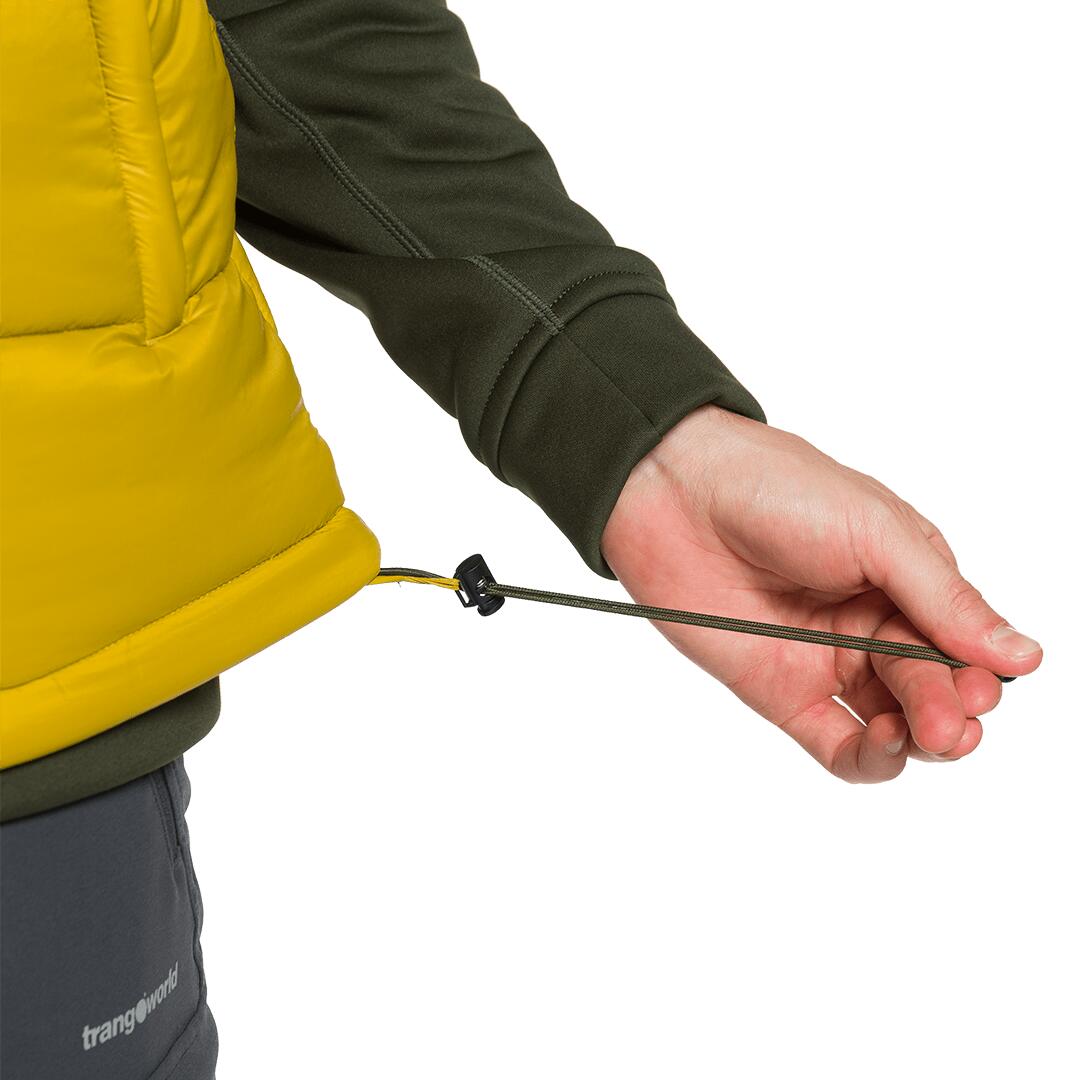 Chaleco para Hombre Trangoworld Warren Amarillo/Verde 6/6