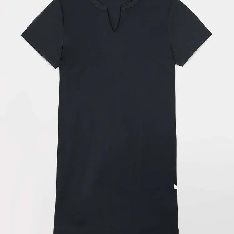 Women's Navy Linen Dress TBS LINNAROB