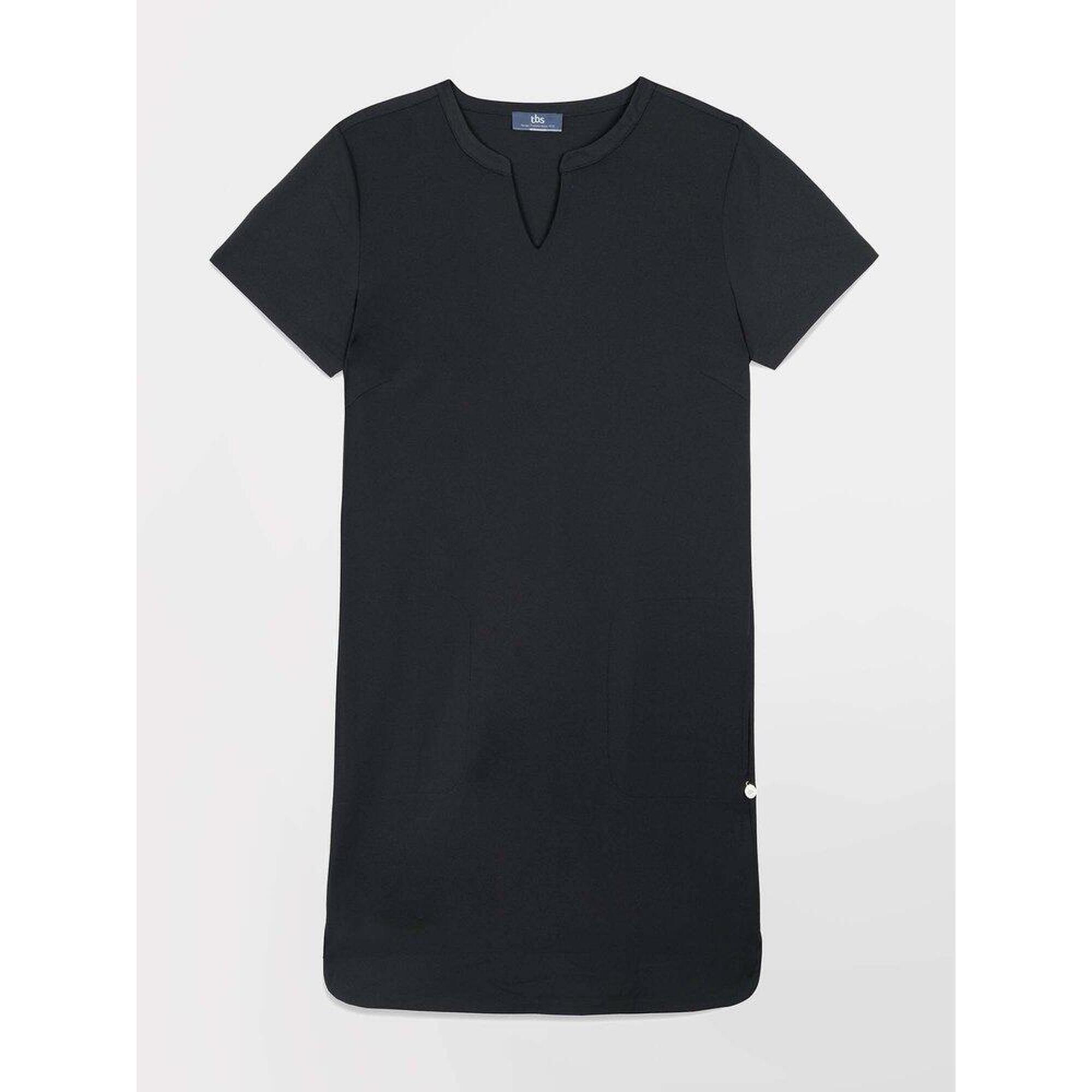 Tbs - Robe Courte Femme - Linnarob Bleu Marine - Robe - Bleu - 38 S - Decathlon