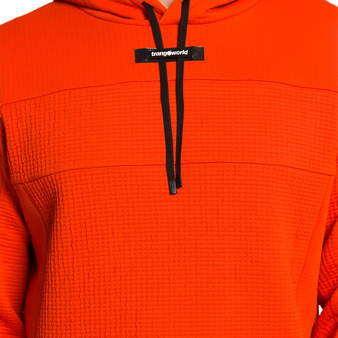 Sudadera para Hombre Trangoworld Barlu Naranja 3/4