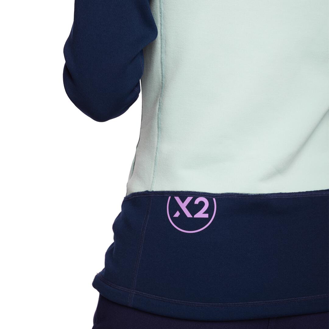 Forro polar para Mujer Trangoworld Trx2 stretch wm evo Verde/Azul 4/7