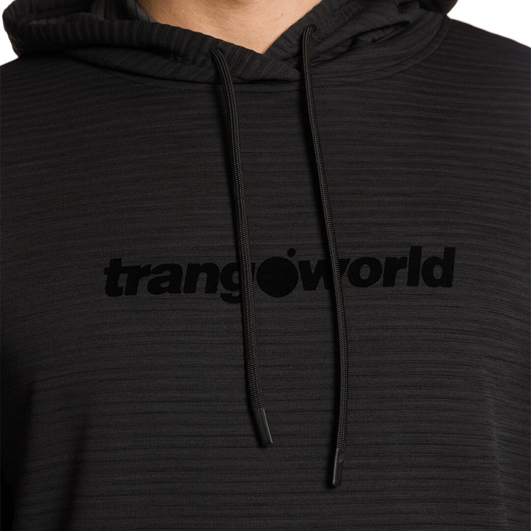 Sudadera para Hombre Trangoworld Oxley Negro 3/4