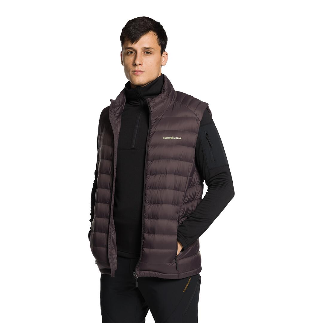 Chaleco para Hombre Trangoworld Otal dc Marrón 90g 600cuin 3/6