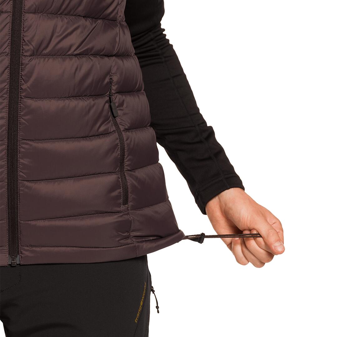 Chaleco para Hombre Trangoworld Otal dc Marrón 90g 600cuin 5/6
