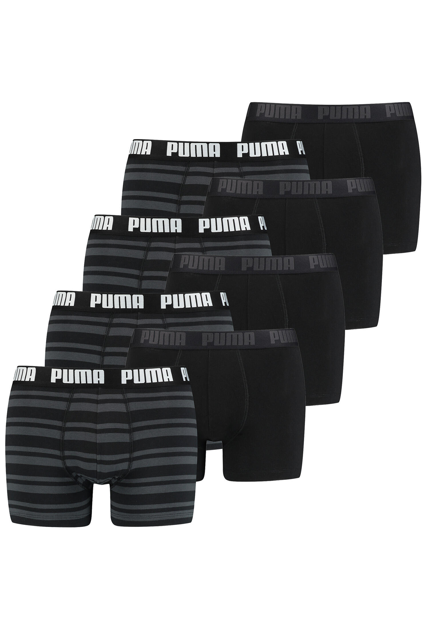 PUMA BOXERS 8 er Pack Puma Boxer Boxershorts Men Herren Unterhose Pant Unterwäsche