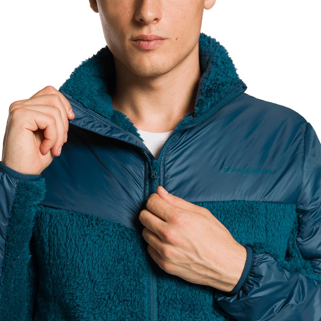 Forro polar para Hombre Trangoworld Balzar Azul/Azul 6/6