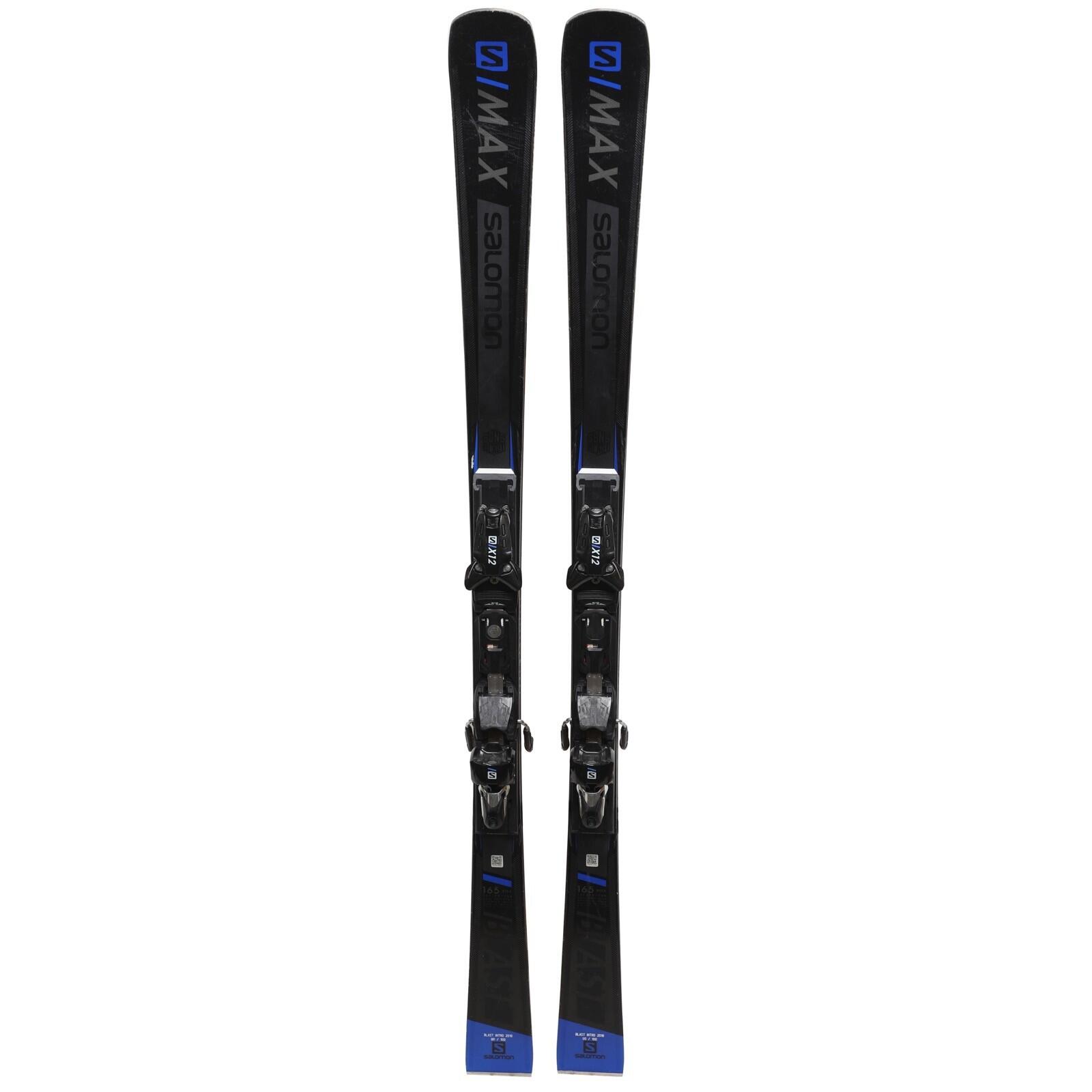 RECONDITIONNE - Ski Salomon S Max Blast + Fixations 2/5