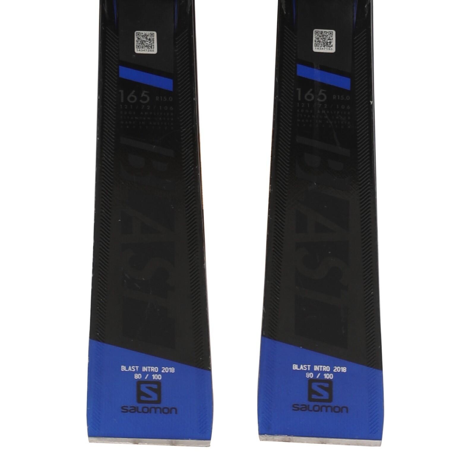 RECONDITIONNE - Ski Salomon S Max Blast + Fixations 4/5