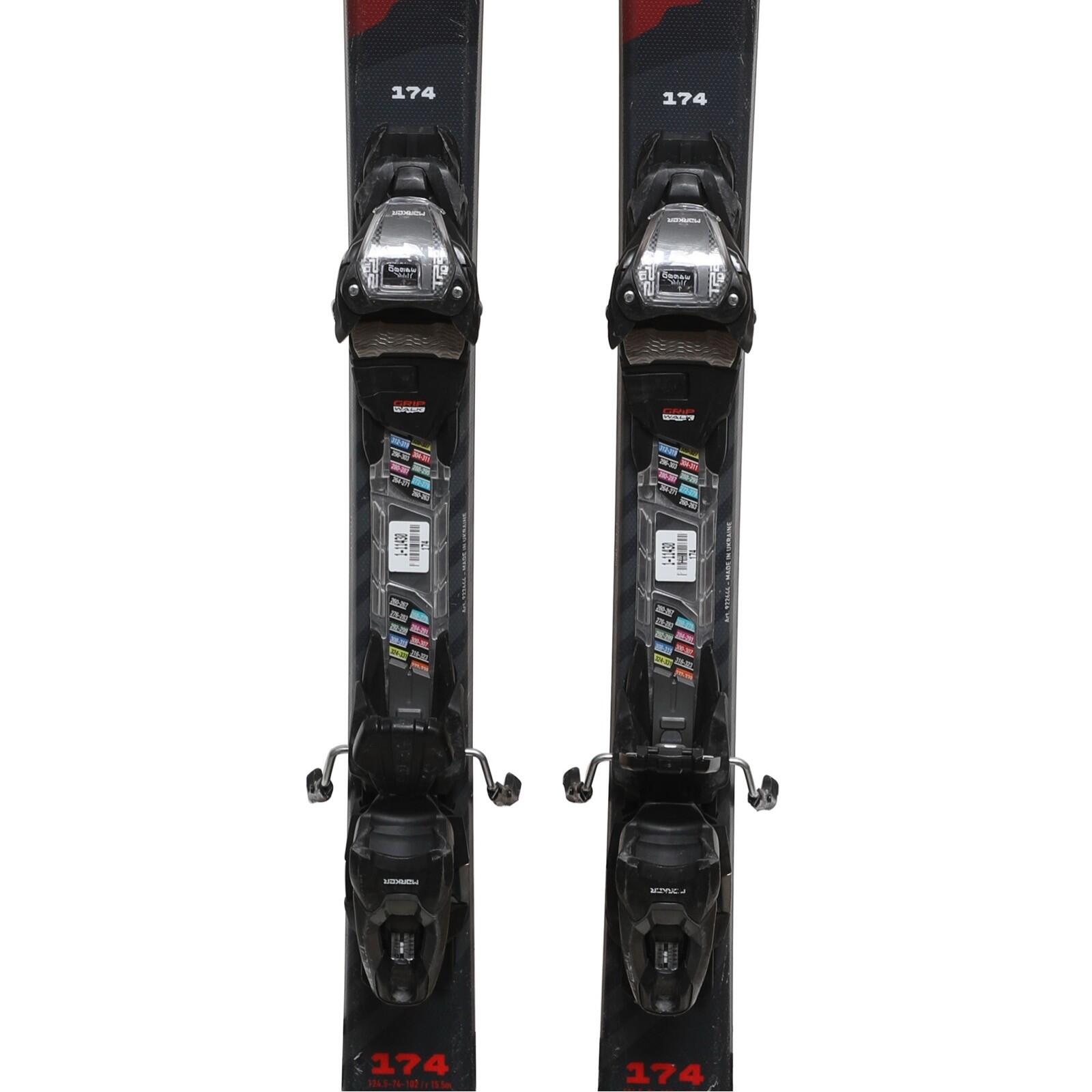 RECONDITIONNE - Ski Nordica Alldrive 74 + Fixations 3/4