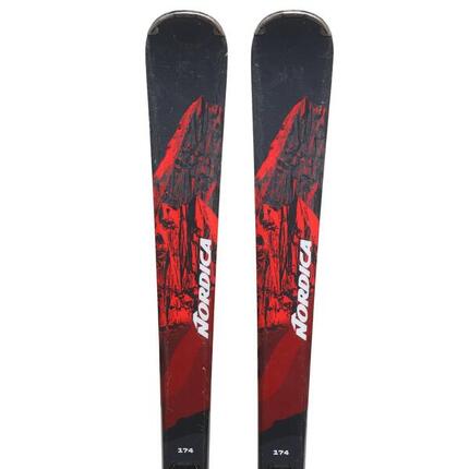 TWEEDEHANDS - Gebruikte Ski Nordica Alldrive 74 + Bindingen - JUIST