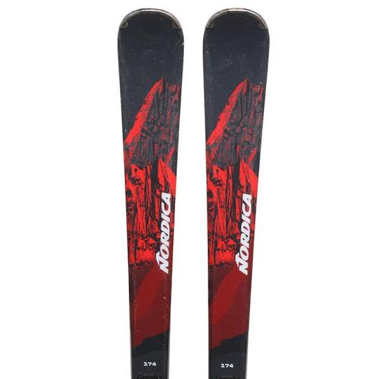 TWEEDEHANDS - Gebruikte Ski Nordica Alldrive 74 + Bindingen - JUIST