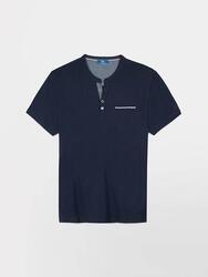 T-shirt manches courtes Homme - BLAKETEE Bleu Marine