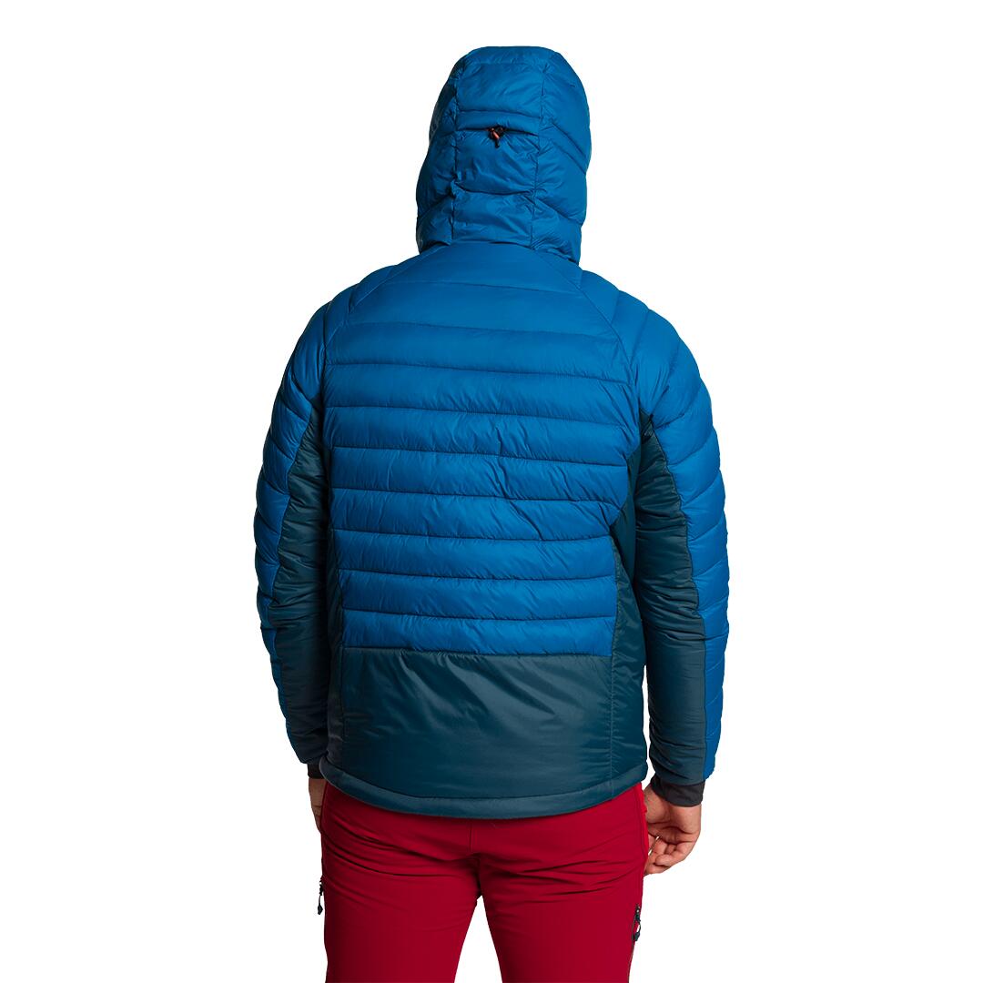 Plumífero para Hombre Trangoworld Medel v02 Azul/Azul/Gris 2/5