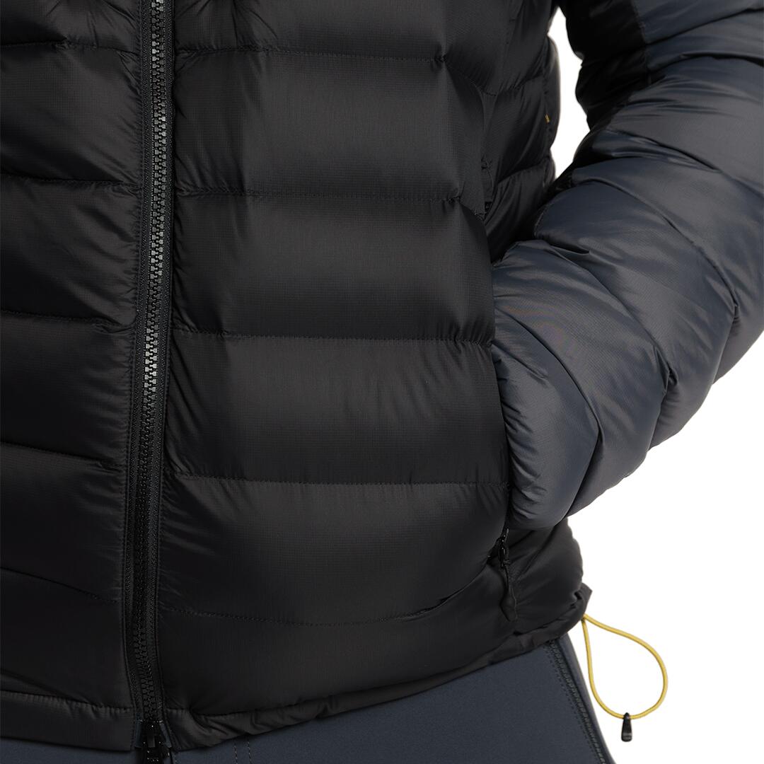 Plumífero para Hombre Trangoworld Lugo v02 Negro/Gris/Naranja 235g 700cuin 6/6
