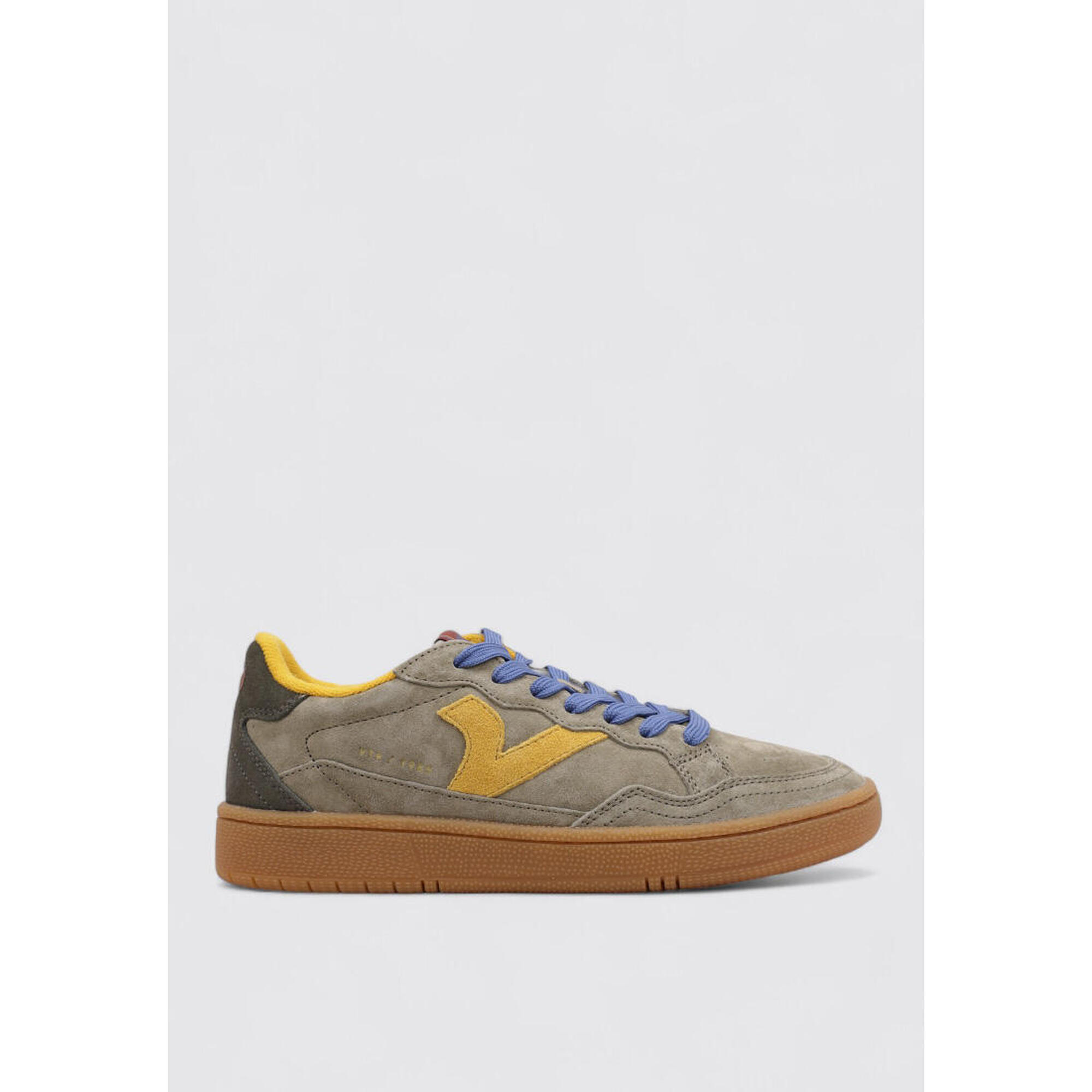 Victoria - Chaussure De Randonnée Baskets Homme Victoria Smash-suede Ver - Baskets - Jaune|vert - Decathlon
