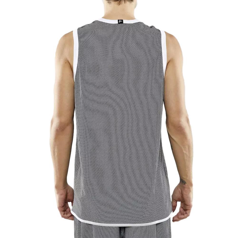 Craft Progress Omkeerbaar Basketbalshirt Zwart/Wit 2/2