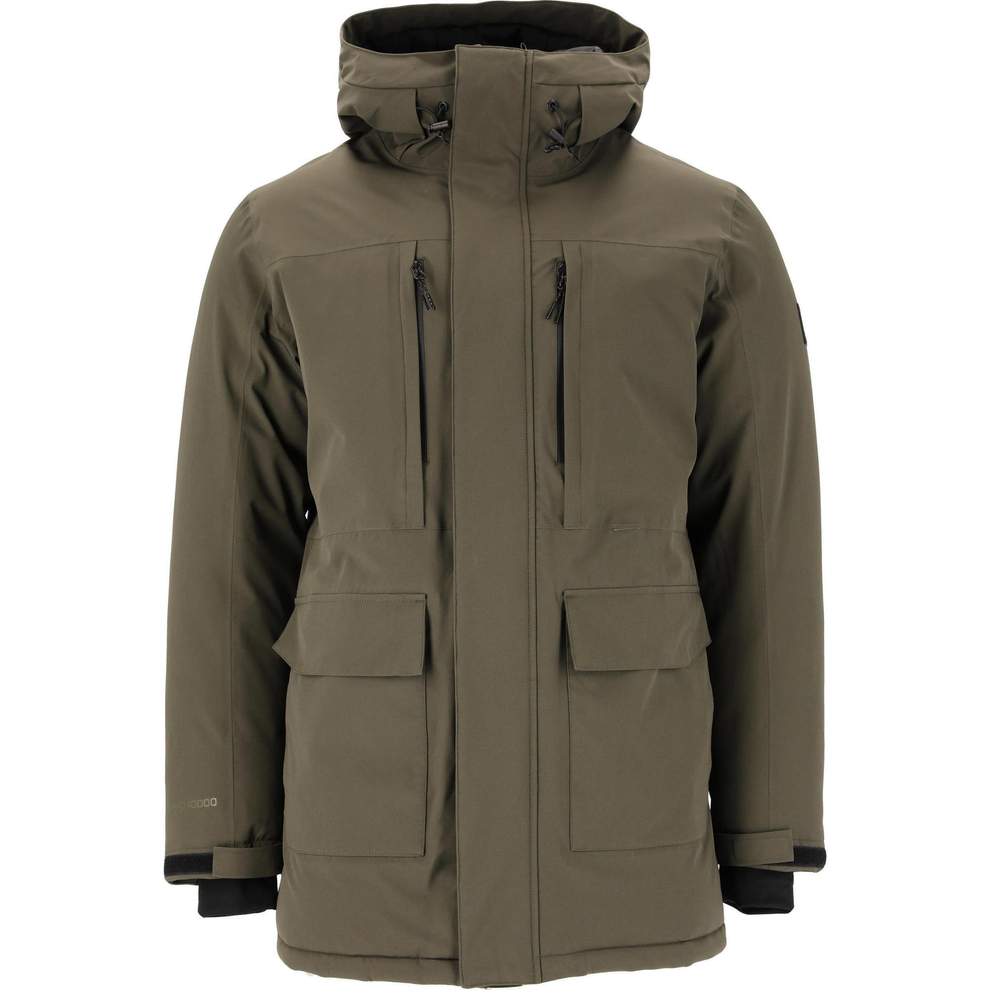 Whistler - Veste De Parka Bluff - Parka - Noir|vert - Decathlon