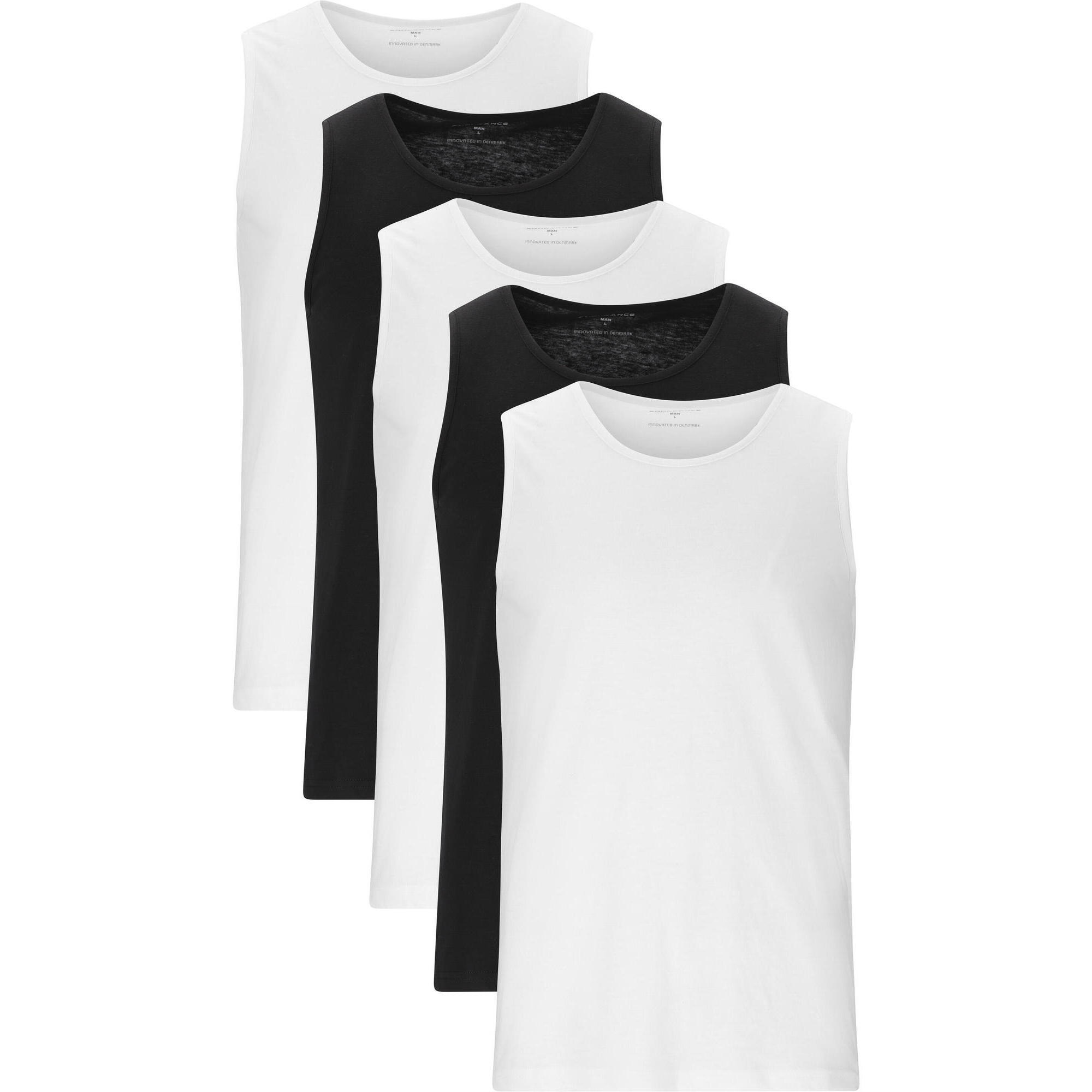 Endurance - Top Rabby - T-shirt Manches Courtes - Blanc|noir - Decathlon