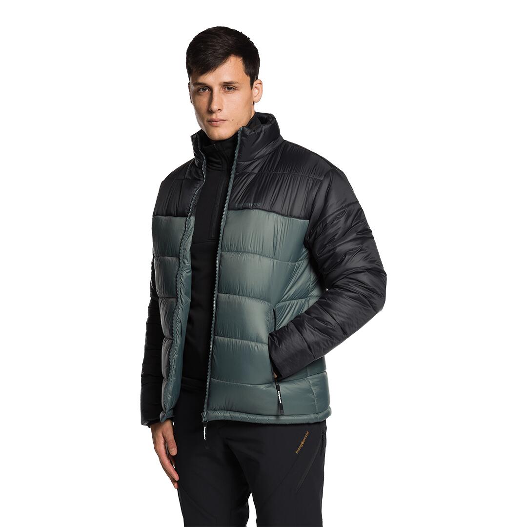 Plumífero para Hombre Trangoworld Dixon Gris/Negro 3/6
